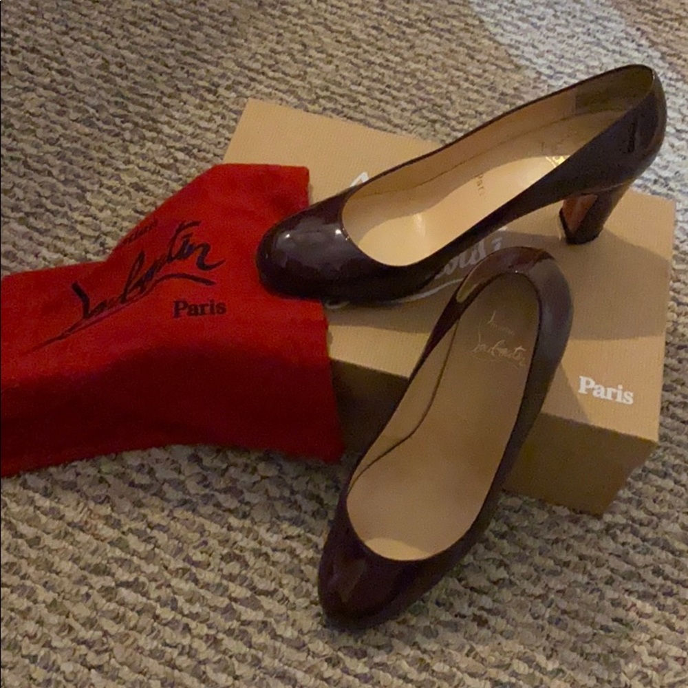 Christian Louboutin Miss Tack deep purple